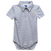 Chase Elliott Vive La Fete Polo Pencil Stripe Bodysuit - Gray