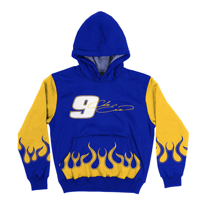 Chase Elliott Vive La Fete Color Block Pullover Hoodie - Royal