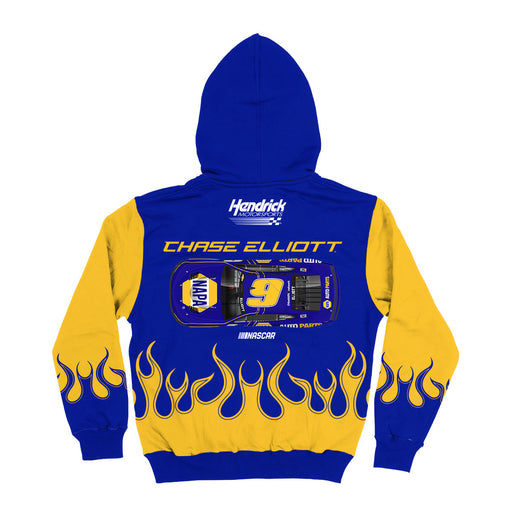 Chase Elliott Vive La Fete Color Block Pullover Hoodie - Royal - Vive La Fête - Online Apparel Store