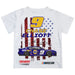Chase Elliott Vive La Fete Flag Racing Car T-Shirt - White