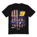 Chase Elliott NASCAR American Flag Cotton T-Shirt - Black