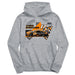 Chris Buescher Vive La Fete NASCAR Pullover Cotton Hoodie Gray