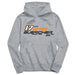 Chris Buescher Vive La Fete NASCAR Pullover Cotton Hoodie Gray