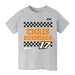 Chris Buescher Vive La Fete NASCAR Grid Car Cotton T-Shirt Gray