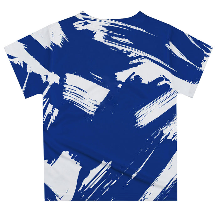 Chelsea FC Paint Brush Boys Game Day Blue Short Sleeve Tee - Vive La Fête - Online Apparel Store