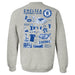 Chelsea FC Impressions Artwork Women Cotton Fleece Long Sleeve Crew Neck - Vive La Fête - Online Apparel Store