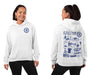 Chelsea FC Impressions Artwork Women Cotton Fleece Long Sleeve Hoodie - Vive La Fête - Online Apparel Store