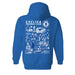Chelsea FC Impressions Artwork Women Cotton Fleece Long Sleeve Hoodie - Vive La Fête - Online Apparel Store