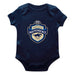 Charlotte Independence Cotton Short Sleeve Bodysuit Navy