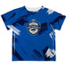 Charlotte Independence Paint Brush Boys Game Day Royal Short Sleeve Tee