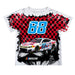 Connor Zilisch Vive La Fete NASCAR Checkered Racing Car T-Shirt White