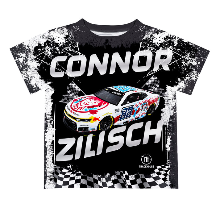 Connor Zilisch Vive La Fete NASCAR Abstract Kids T-Shirt Black