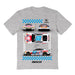 Connor Zilisch Vive La Fete NASCAR Car View Cotton T-Shirt Gray