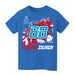 Connor Zilisch Vive La Fete NASCAR Abstract Halftone Front Cotton T-Shirt Light Blue