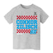 Connor Zilisch Vive La Fete NASCAR Grid Car Cotton T-Shirt Gray