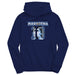 Maradona Navy Pullover Cotton Hoodie