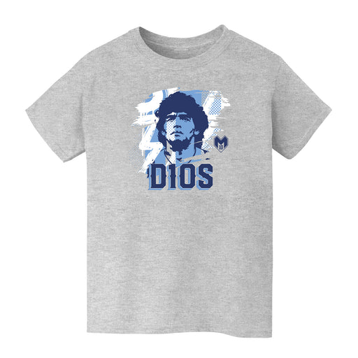 Maradona Grey Cotton T-Shirt