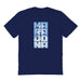 Maradona Navy Womens Cotton Tshirt