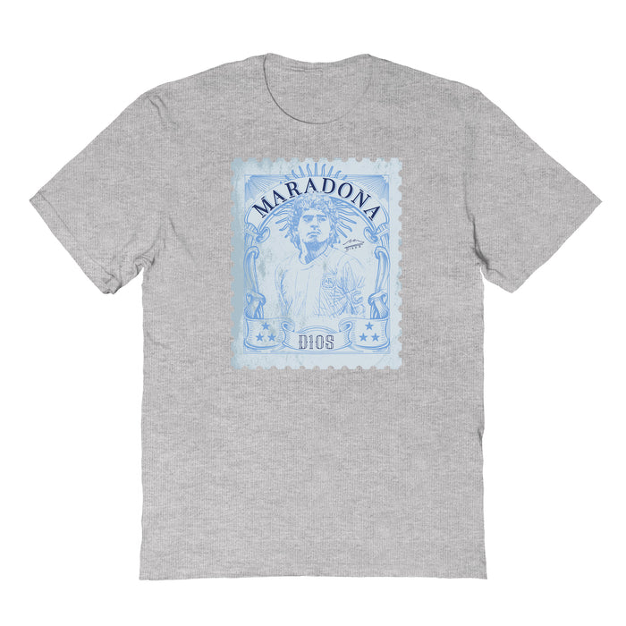 Maradona Grey Womens Cotton Tshirt