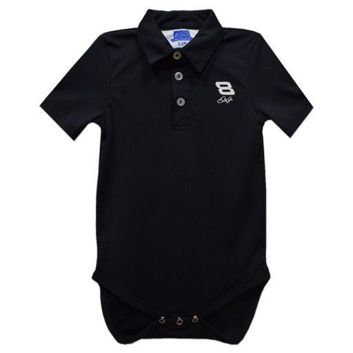 Dale Earnhardt Jr. Vive La Fete Solid Polo Bodysuit - Black