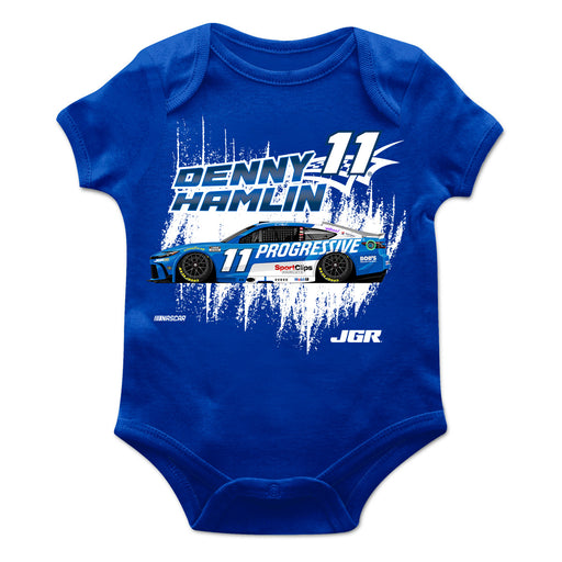 Denny Hamlin Cotton Short Sleeve Bodysuit Red