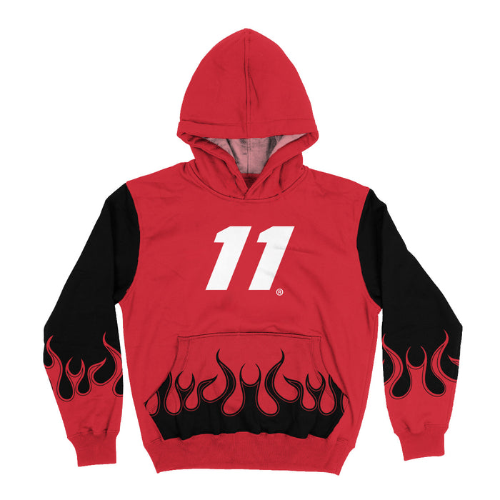 Denny Hamlin Vive La Fete NASCAR Pullover Hoodie - Red