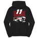 Denny Hamlin NASCAR Pullover Cotton Hoodie - Black