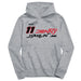 Denny Hamlin NASCAR Pullover Cotton Hoodie - Grey