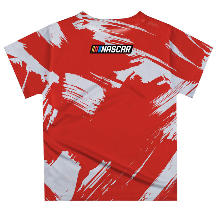 Daytona International Speedway NASCAR Paint Brush T-Shirt Red