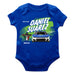 Daniel Suarez Cotton Short Sleeve Bodysuit Royal