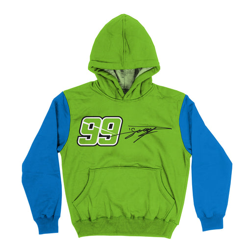 Daniel Suarez Vive La Fete Color Block Pullover Hoodie - Green