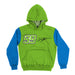Daniel Suarez Vive La Fete Color Block Pullover Hoodie - Green