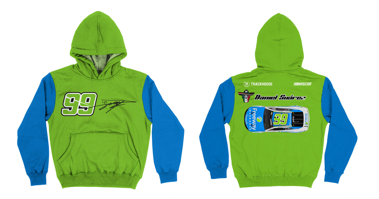 Daniel Suarez Vive La Fete Color Block Pullover Hoodie - Green - Vive La Fête - Online Apparel Store