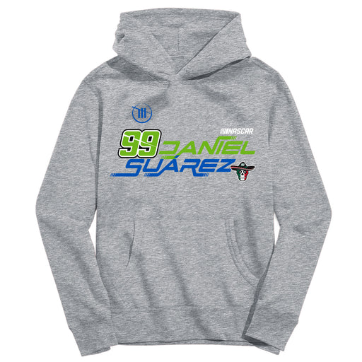 Daniel Suarez  NASCAR Pullover Hoodie - Grey