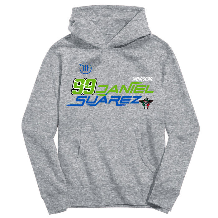 Daniel Suarez  NASCAR Pullover Hoodie - Grey