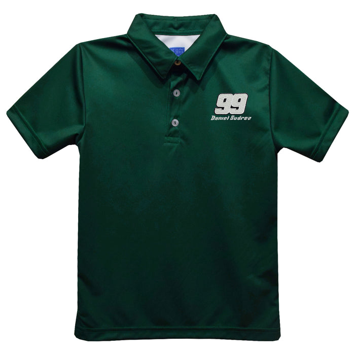 Daniel Suarez Vive La Fete Solid Polo - Green