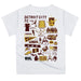 Detroit City FC Impressions Artwork Boys White Short Sleeve Tee - Vive La Fête - Online Apparel Store