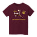 Detroit City FC Impressions Artwork Maroon Youth Cotton T-Shirt