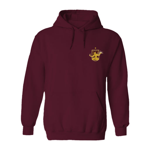 Detroit City FC Women's Maroon Pullover Cotton Hoodie