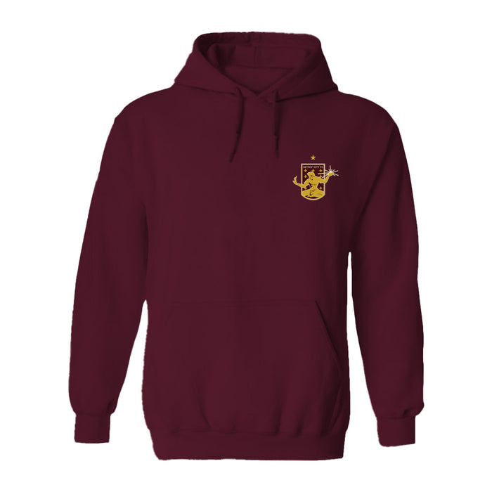 Detroit City FC Women's Maroon Pullover Cotton Hoodie