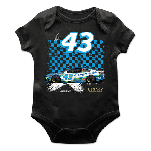 Erik Jones Cotton Short Sleeve Bodysuit Black