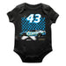 Erik Jones Cotton Short Sleeve Bodysuit Black