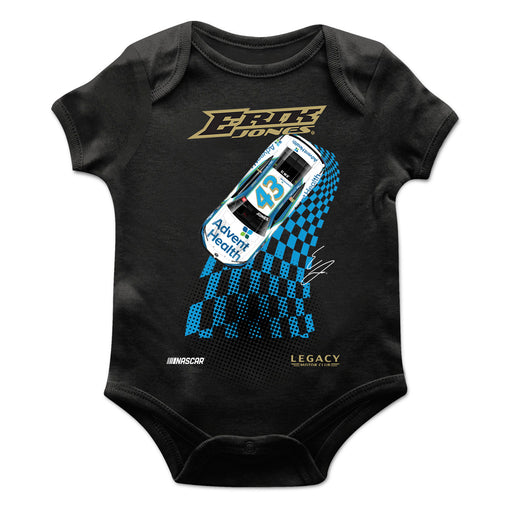 Erik Jones Cotton Short Sleeve Bodysuit Black