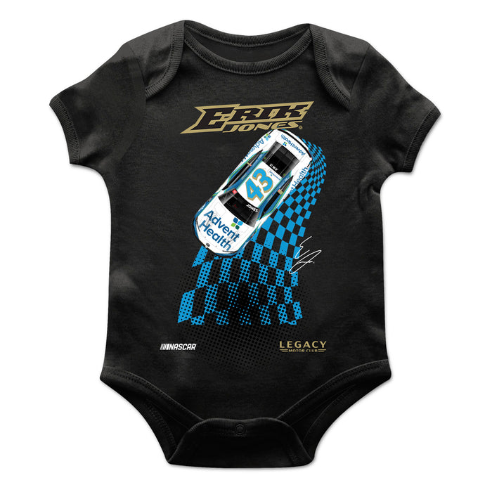 Erik Jones Cotton Short Sleeve Bodysuit Black