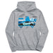 Erik Jones Vive La Fete NASCAR Pullover Cotton Hoodie Grey
