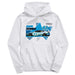 Erik Jones Vive La Fete NASCAR Pullover Cotton Hoodie White