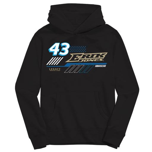 Erik Jones Vive La Fete NASCAR Pullover Cotton Hoodie Black