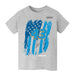 Erik Jones Vive La Fete NASCAR American Flag Cotton T-Shirt Grey