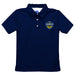 El Paso Locomotive Boys Solid Navy Short Sleeve Polo Shirt