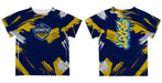 El Paso Locomotive Paint Brush Boys Game Day Navy Short Sleeve Tee - Vive La Fête - Online Apparel Store